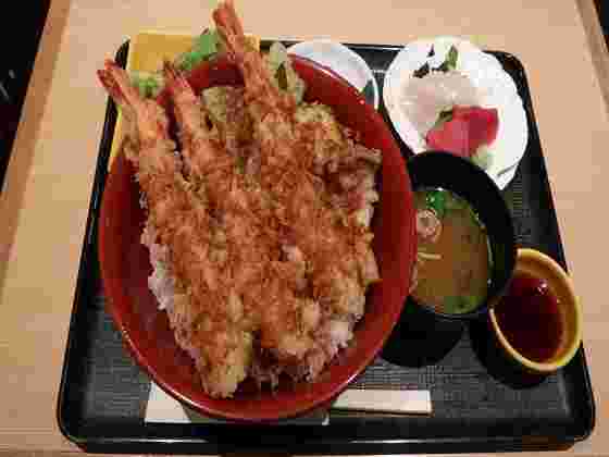 海老天丼