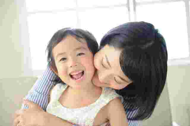 子どもとお母さん