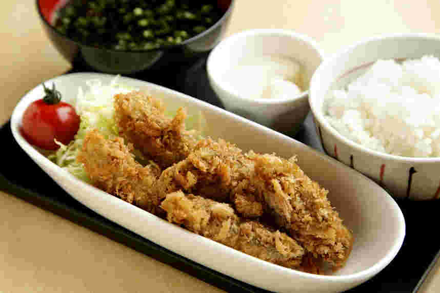 カキフライ定食