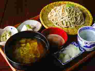 美味しいお蕎麦の入ったひっつみ