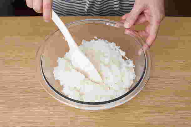 ボウルに移したご飯