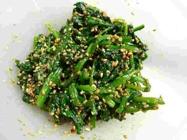 ほうれん草の胡麻和え
