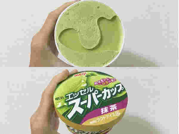 エッセル スーパーカップ 抹茶の中身