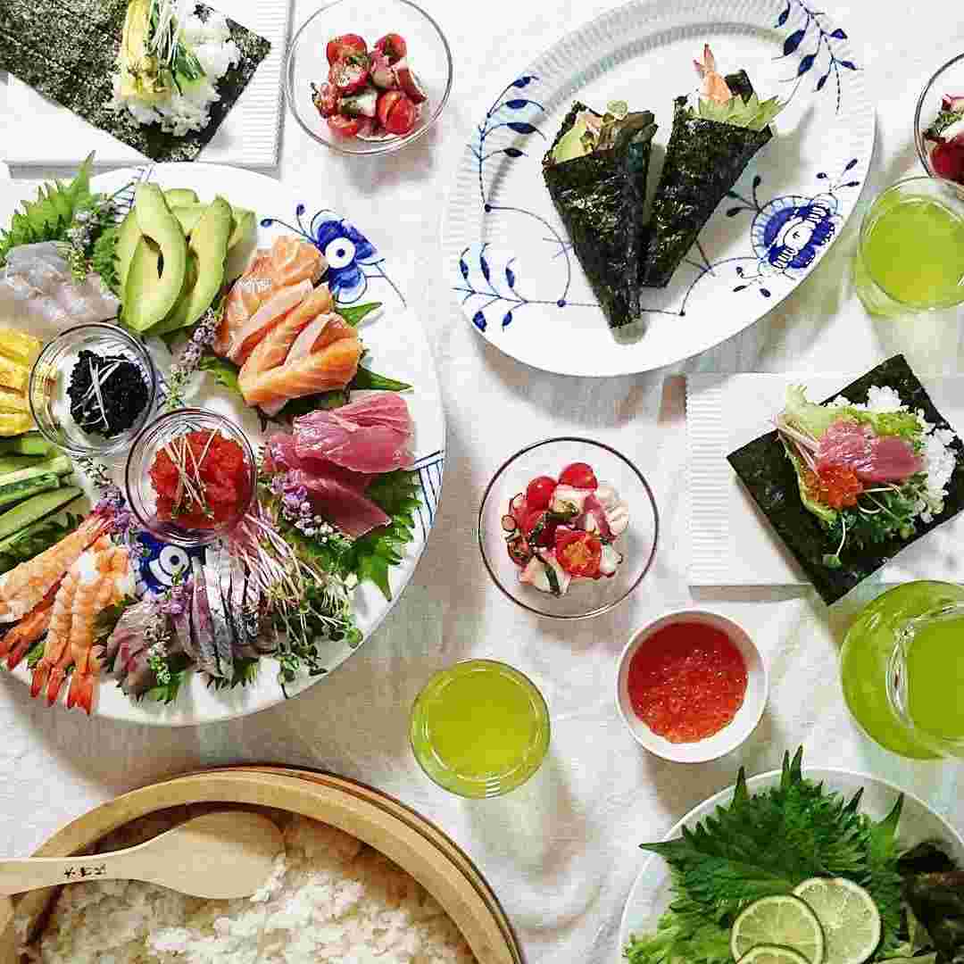 手巻き寿司パーティー