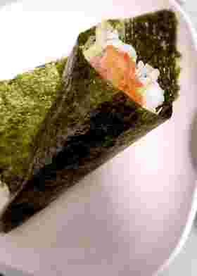 豚カツ手巻き寿司