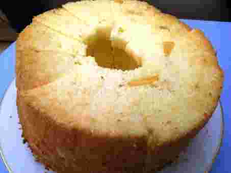ゆずシフォンケーキ