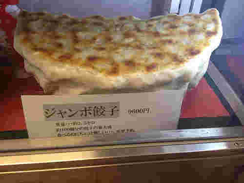 ジャンボ餃子