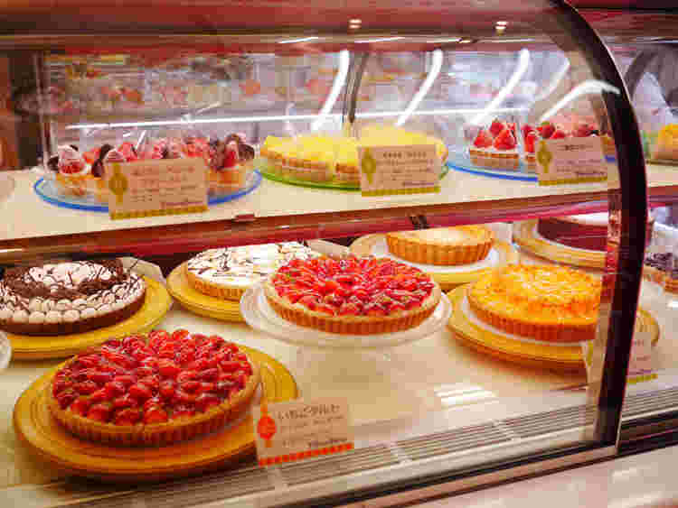 フルーツケーキファクトリーのタルト