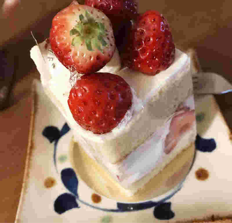 フランセスファームのショートケーキ