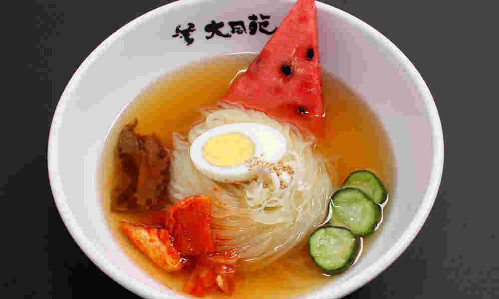 さっぱりとした味わいの冷麺