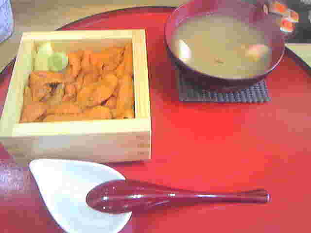 うに枡丼