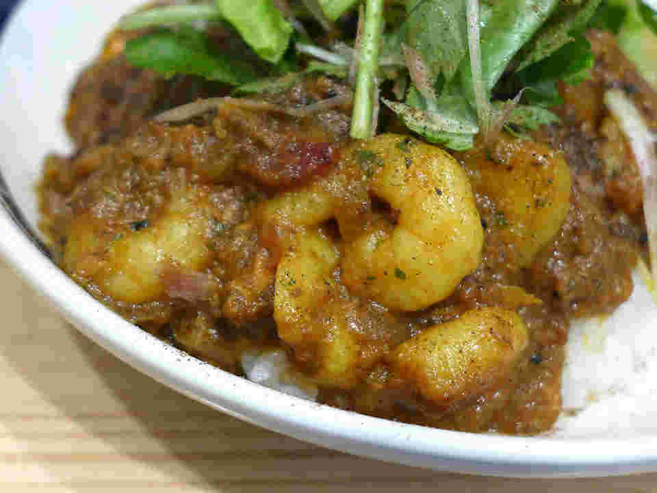 ブラザーのエビカレー