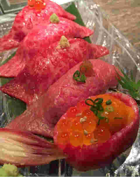肉寿司5貫