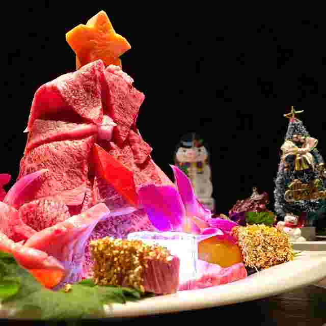 クリスマス肉ケーキ