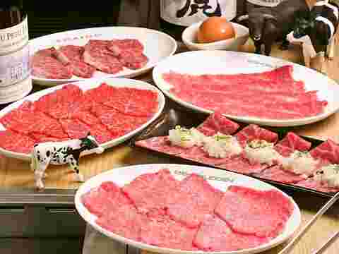 国産和牛の食べ放題