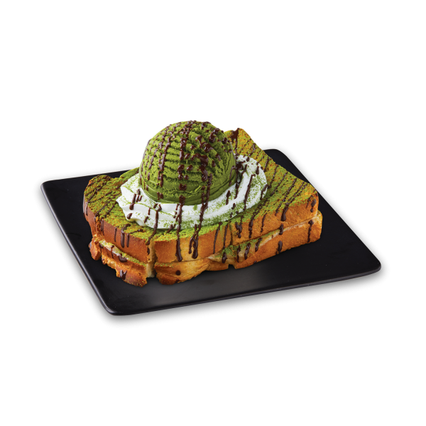 抹茶チョコトースト