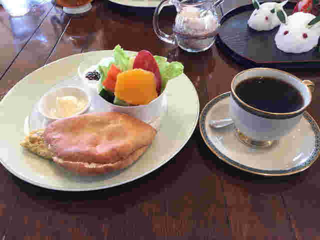 函館ピーベリーの朝食