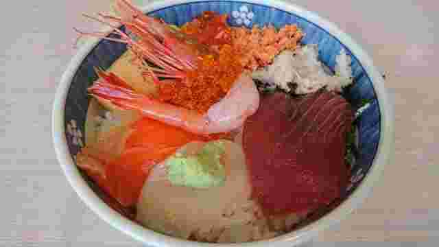 朝市食堂二番館の五目丼