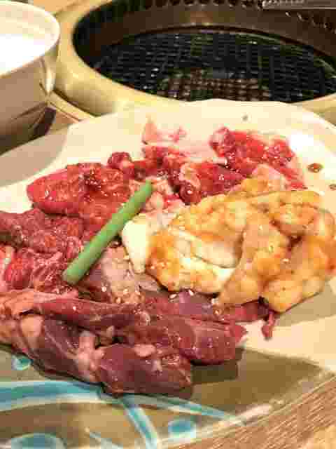 焼肉六甲生田新道店の焼肉セット