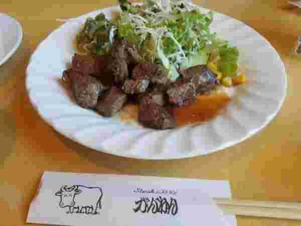 がんねんのひとくちステーキ