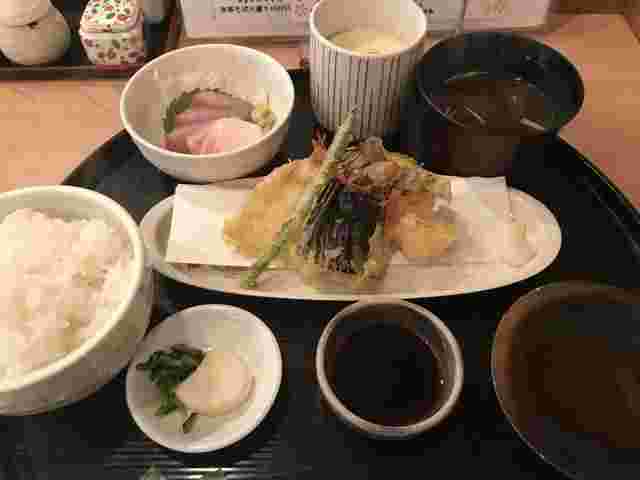 天ぷら定食