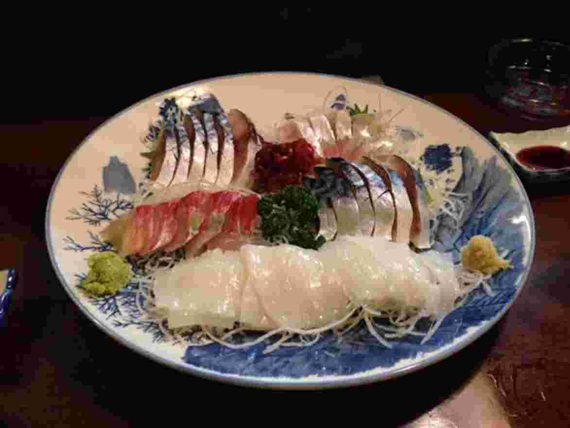 函館のいか刺し