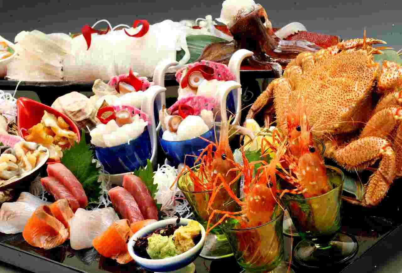 函館の刺身料理