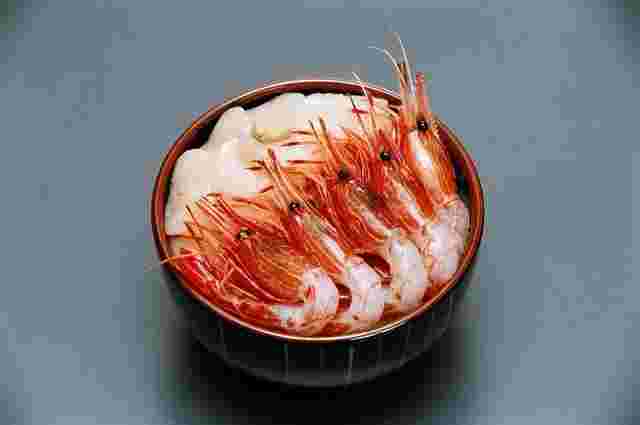きくよ食堂ベイエリア店のえび・ほたて丼のミニ