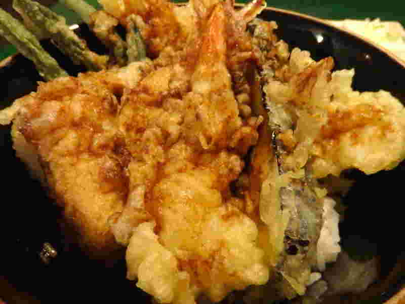 立ち飲み屋の絶品天丼