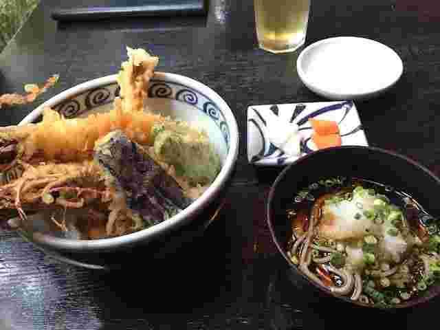 絶品そばと天丼