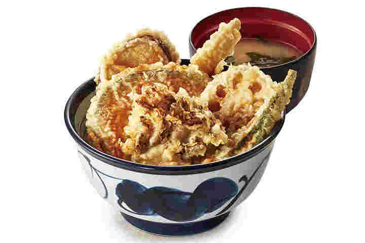 てんやの野菜天丼