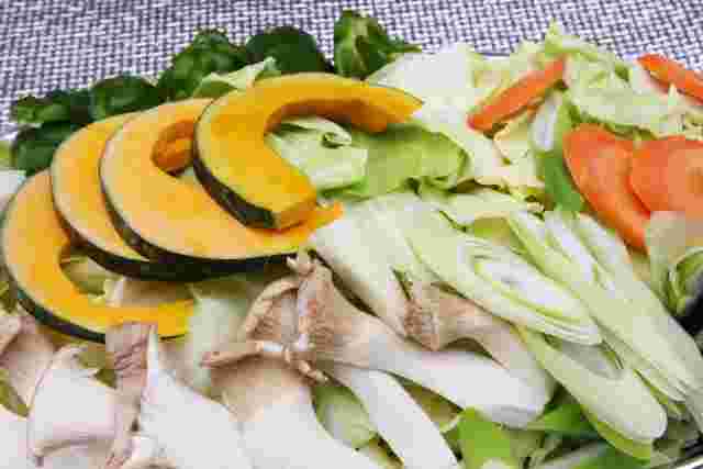焼肉に使用する野菜