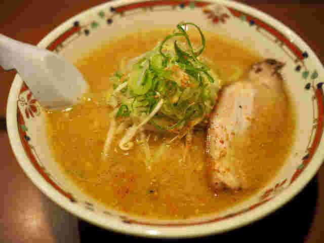 狼スープの味噌ラーメン