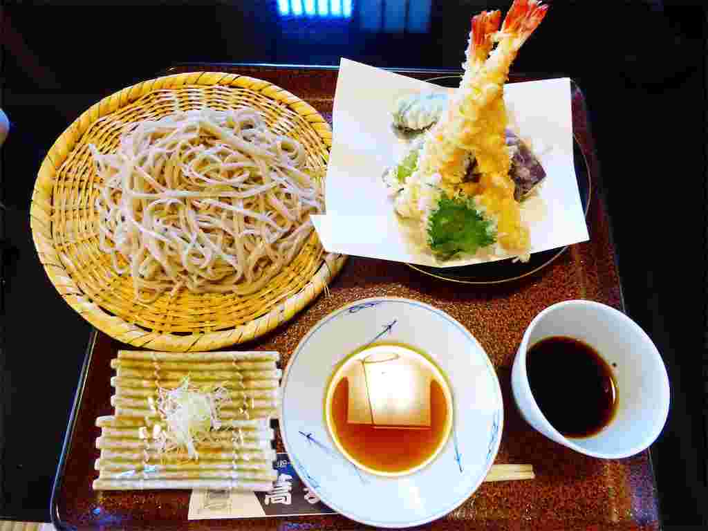 蕎麦蔵・天ざる