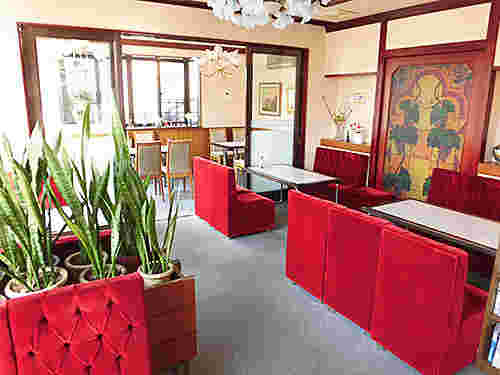 コーヒールームきくちの店内