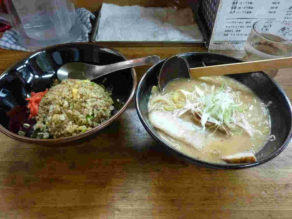 チャーハンとラーメン