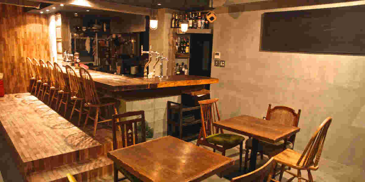 おしゃれなカフェの店内