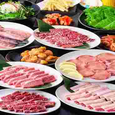 焼肉の皿