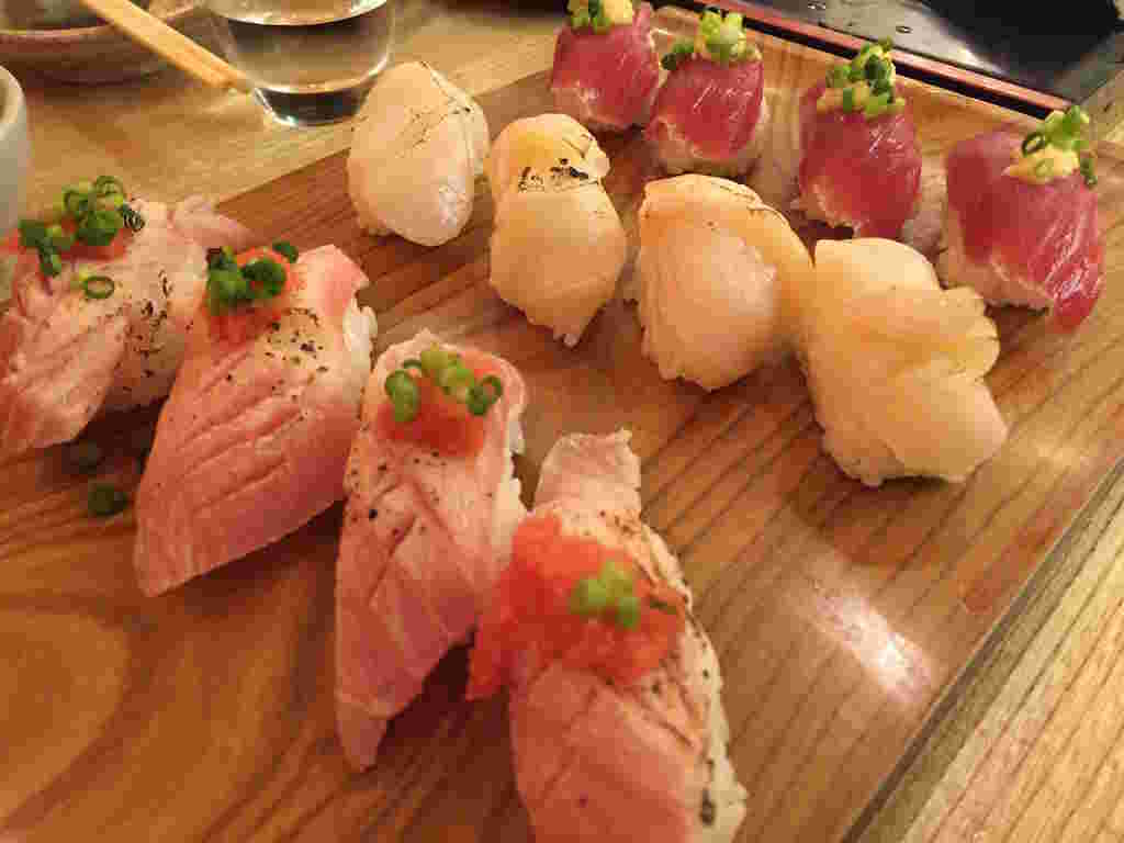高級寿司ラインナップ