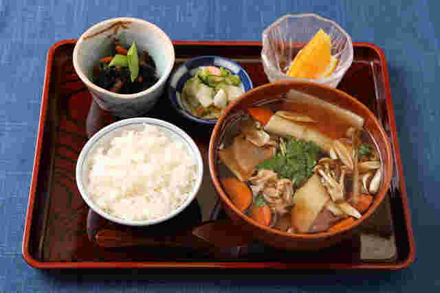 ひっつみ定食