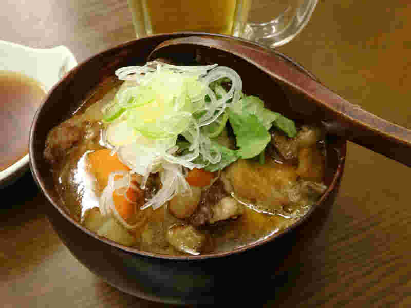 牛すじと野菜の煮込み