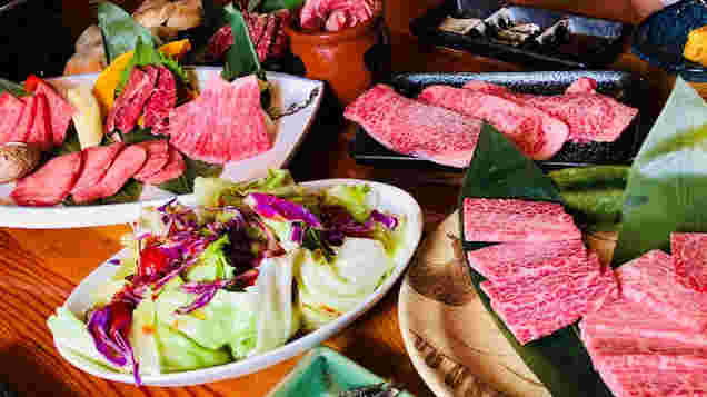 道の焼肉セット