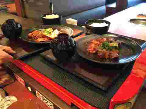 中落ちカルビランチ