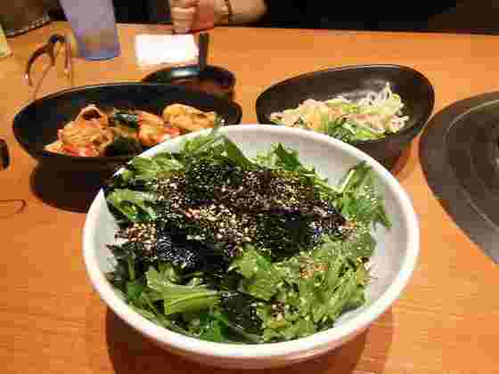 焼肉特急サラダ