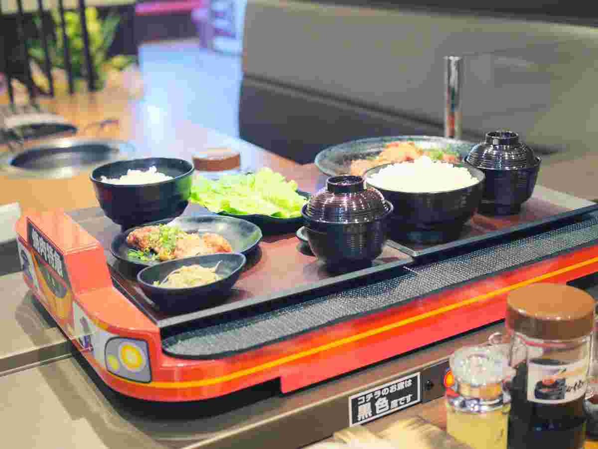 ハラミトリオランチ