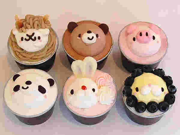 かわいいカップケーキ