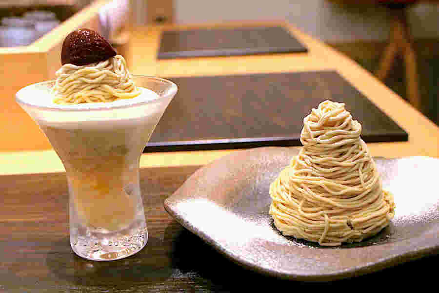 Mont Blanc STYLE自慢のモンブランとパフェ