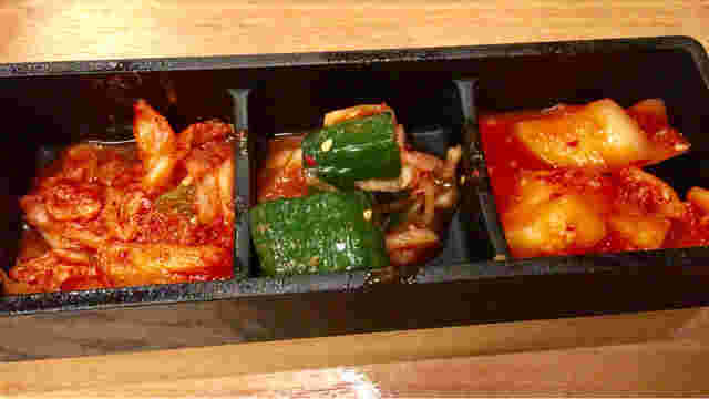 キムチ盛り合わせ