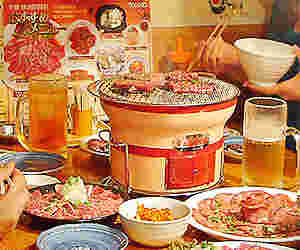 本格七輪で焼肉
