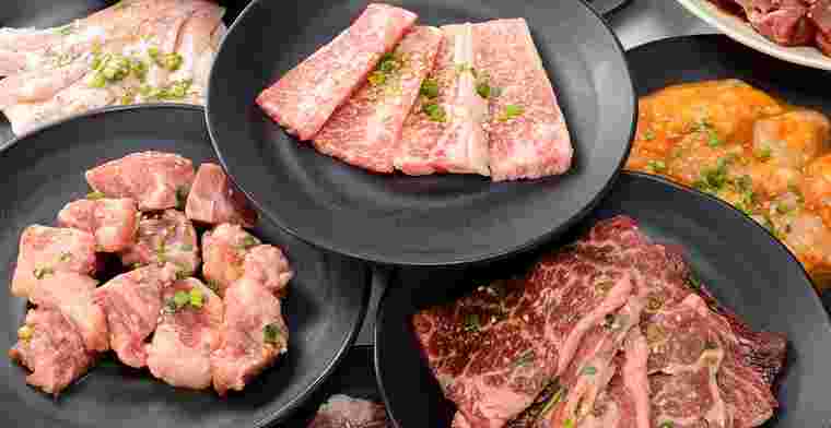 安安の焼肉の肉